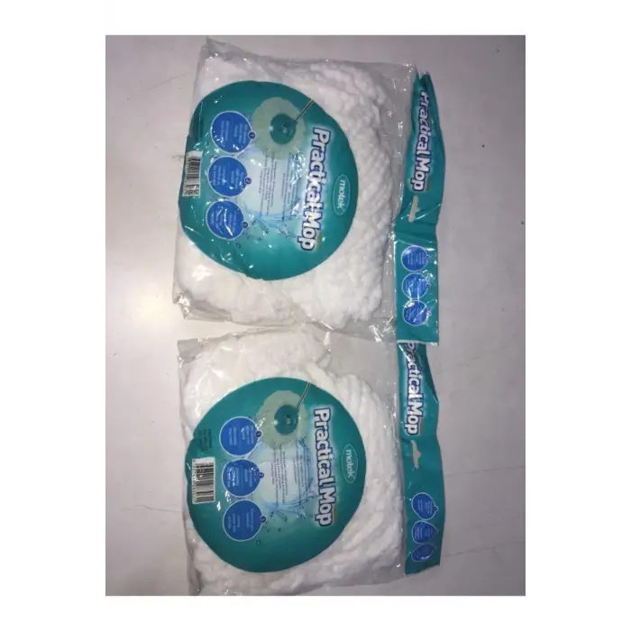 2 Tane Pratik Mop Mikrofiber Yedeği