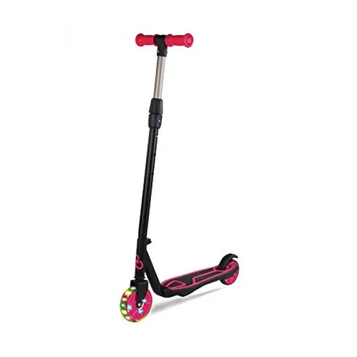 2 Tekerlekli Işıklı Scooter Pembe 5+