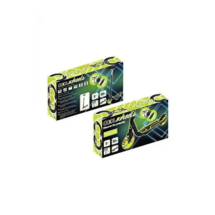 2 Tekerlekli Işıklı Scooter Pembe 5+