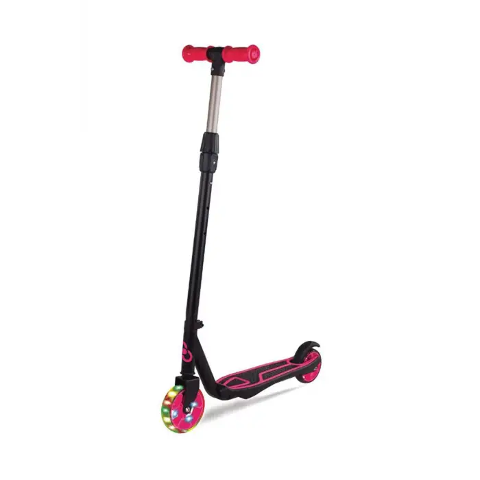 2 Tekerlekli Işıklı Scooter Pembe 5+