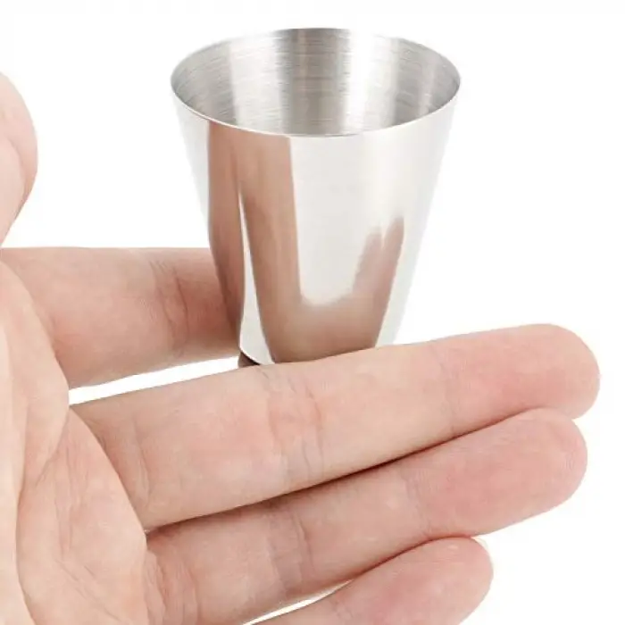 20/40 ml paslanmaz çelik çift taraflı kokteyl jigger ölçü kabı