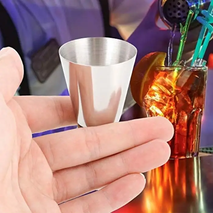 20/40 ml paslanmaz çelik çift taraflı kokteyl jigger ölçü kabı