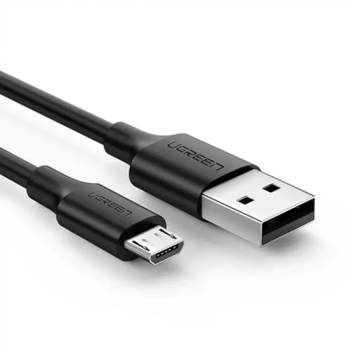 2.0 A USB-A ve Micro USB Data ve Şarj Kablosu 50 Santimetre Siyah ACBUGN60135