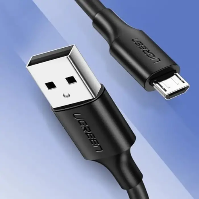 2.0 A USB-A ve Micro USB Data ve Şarj Kablosu 50 Santimetre Siyah ACBUGN60135