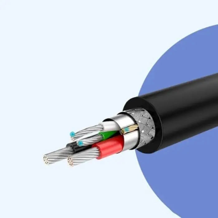 2.0 A USB-A ve Micro USB Data ve Şarj Kablosu 50 Santimetre Siyah ACBUGN60135
