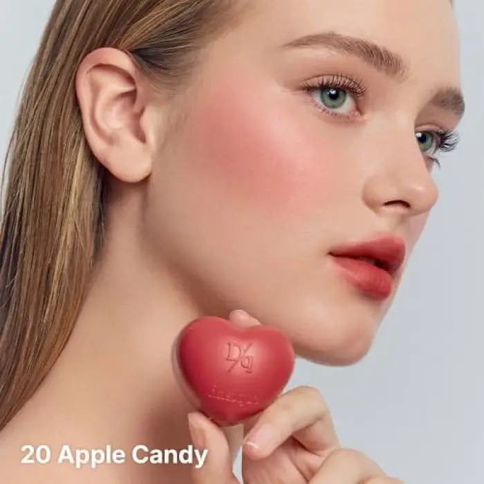 20 Apple Candy Kadife Bitişli Ruj ve Allık
