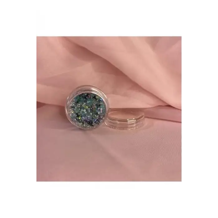 20 Aqua Butterfly Parıltılı Jel Glitter Far