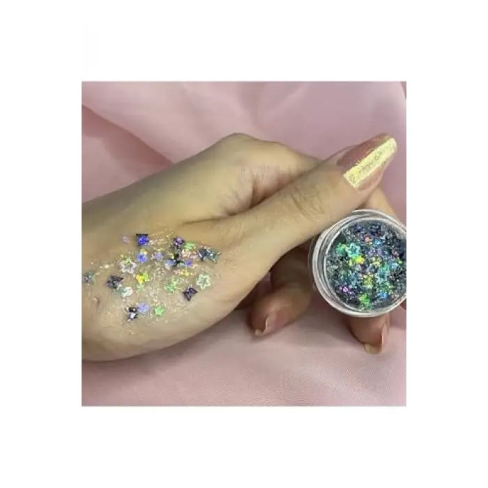 20 Aqua Butterfly Parıltılı Jel Glitter Far