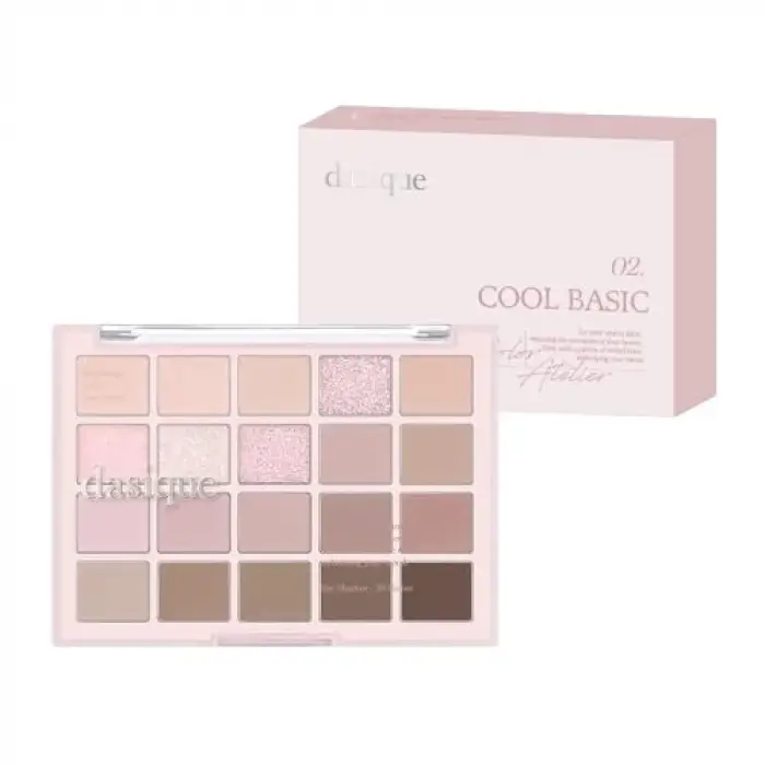 20 Renkli Mat ve Işıltılı Far Paleti 02 Cool Basic, 111646
