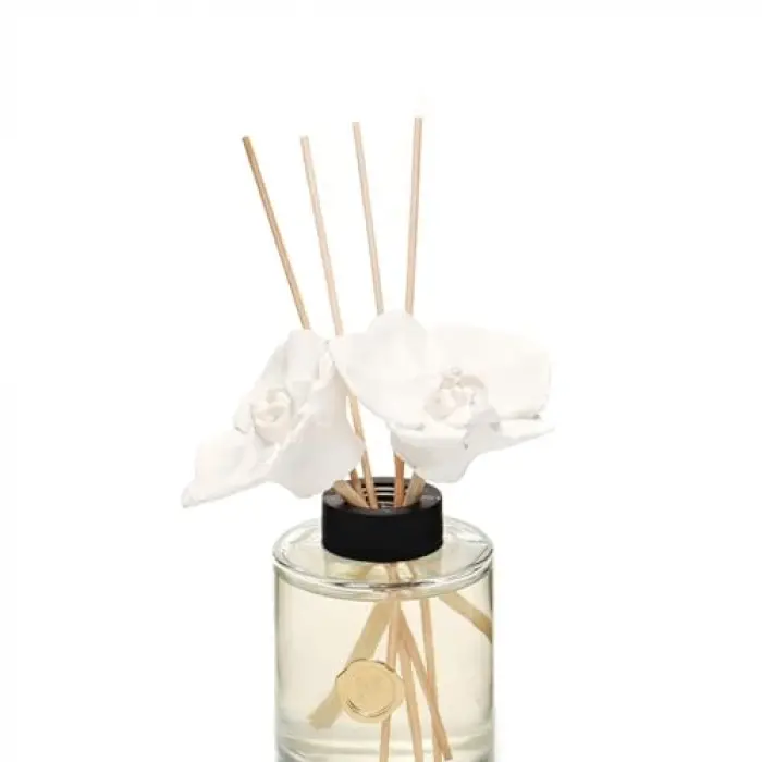 200 ml Seramik Taş Bambu Çubuklu Oud Vanilya Oda Kokusu