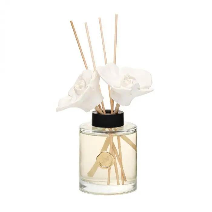 200 ml Seramik Taş Bambu Çubuklu Oud Vanilya Oda Kokusu