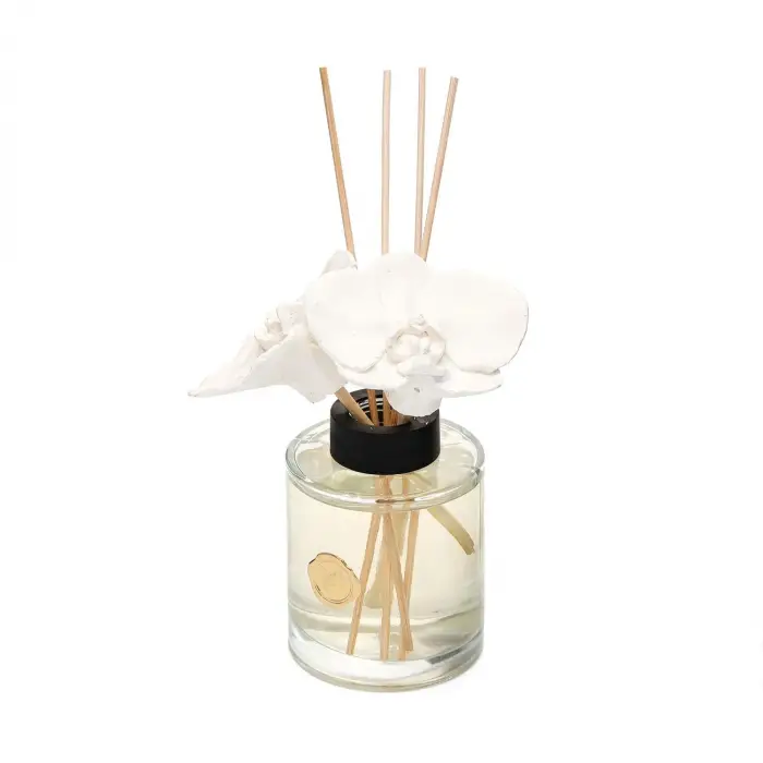 200 ml Seramik Taş Bambu Çubuklu Oud Vanilya Oda Kokusu