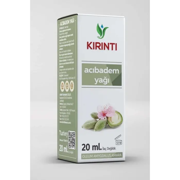 2000 Acı Badem Yağı 20 Ml