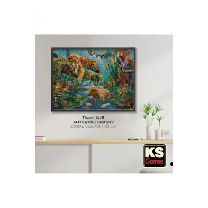 2000 Parça Kaplanlar Puzzle