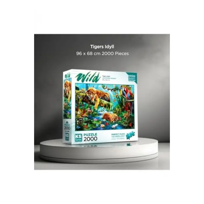 2000 Parça Kaplanlar Puzzle
