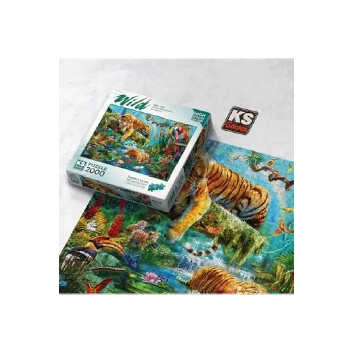 2000 Parça Kaplanlar Puzzle