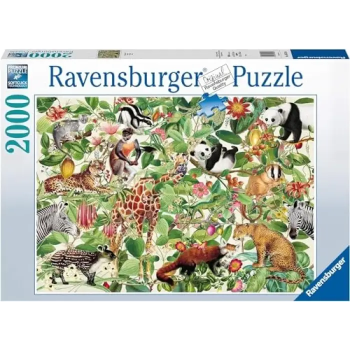 2000 Parça Orman Puzzle