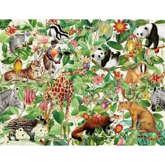 2000 Parça Orman Puzzle