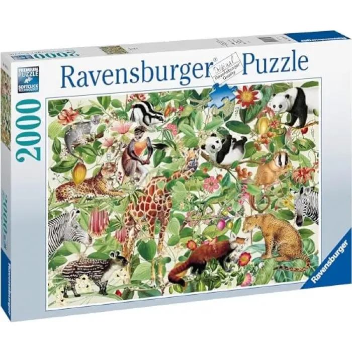 2000 Parça Orman Puzzle