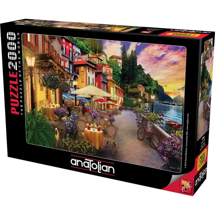 2000 Parça Puzzle – Como Gölü, #3944