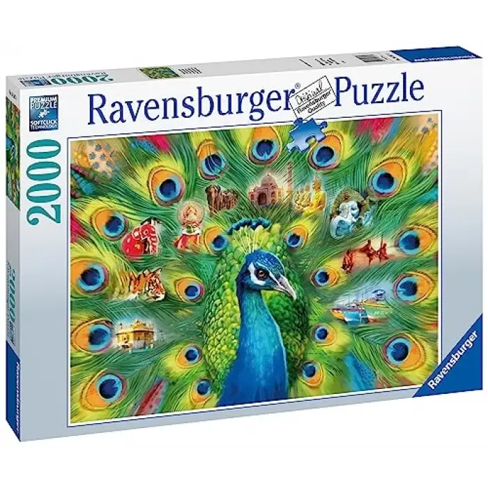 2000 Parça Tavus Kuşu Puzzle
