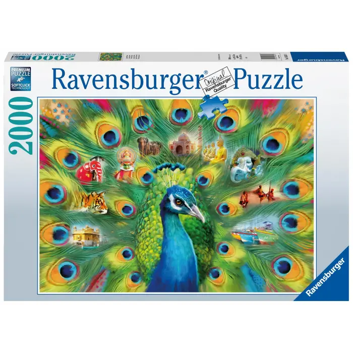 2000 Parça Tavus Kuşu Puzzle