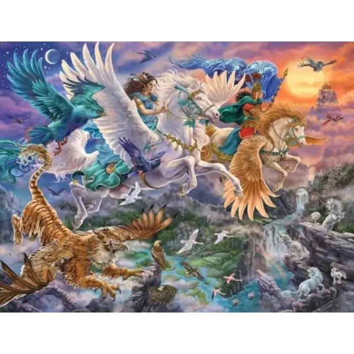 2000p Kanatlı At Puzzle