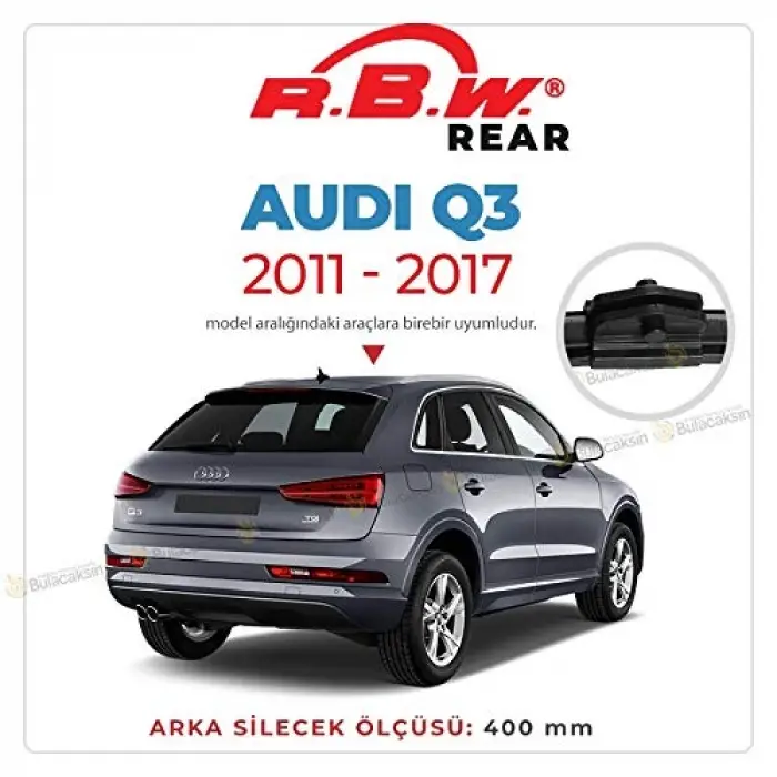 2011-2017 Audi Q3 Uyumlu Arka Silecek