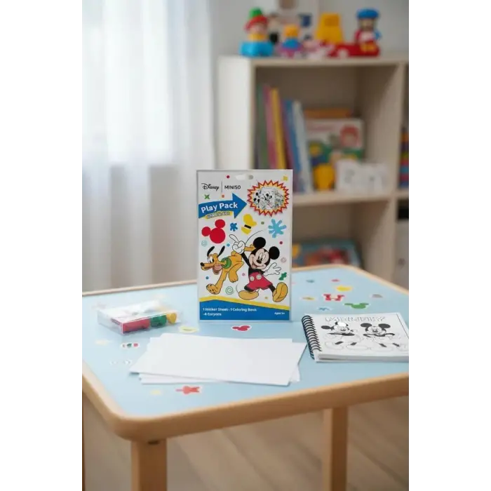 2022957910100, Mickey Mouse Lisanslı Boyama Çantası