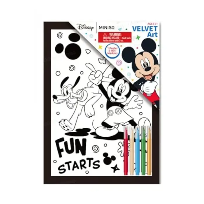 2022958010106, Mickey Mouse Lisanslı Boyama Seti