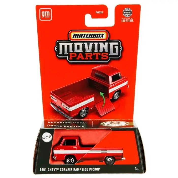 2025 1:64 Arabalar 1961 Chevy Corvaır Rampsıde Pıckup JBW95