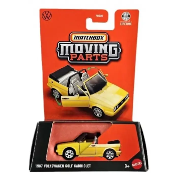 2026 1:64 Arabalar 1987 Volkswagen Golf Cabrıolet JHV67