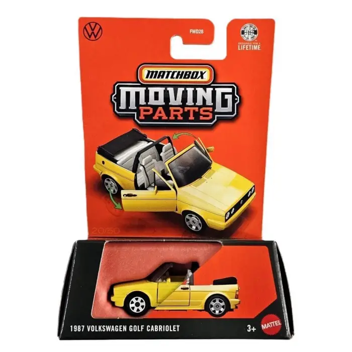 2026 1:64 Arabalar 1987 Volkswagen Golf Cabrıolet JHV67