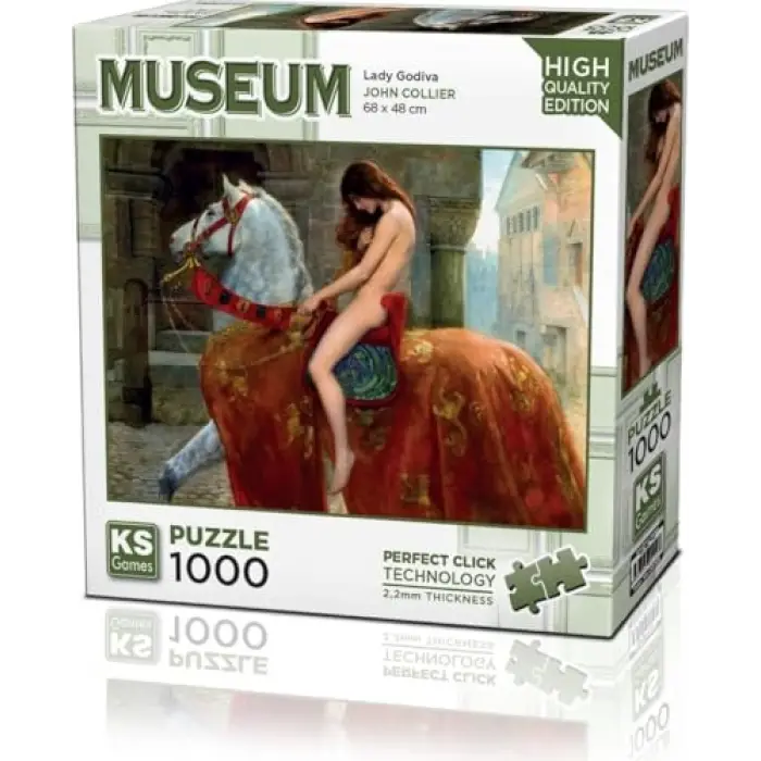 20706 Lady Godiva 1000 Parça Puzzle -Ks Puzzle