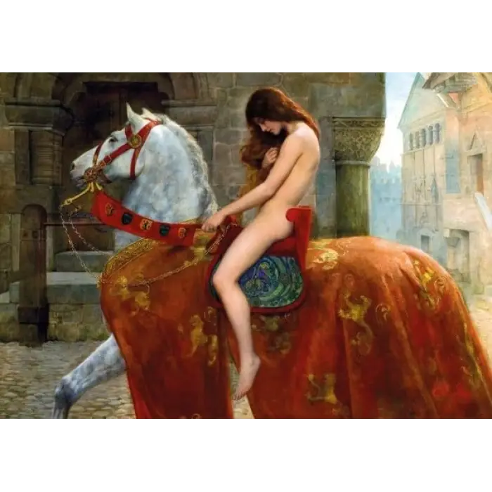 20706 Lady Godiva 1000 Parça Puzzle -Ks Puzzle