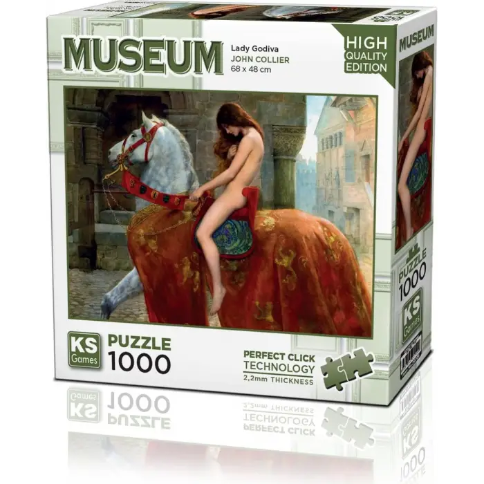 20706 Lady Godiva 1000 Parça Puzzle -Ks Puzzle