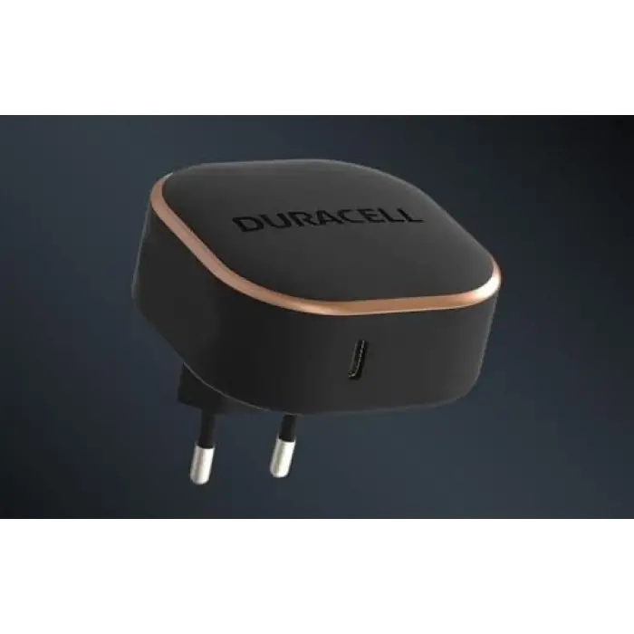 20W PD Şarj Başlığı, 1X USB-C, Siyah