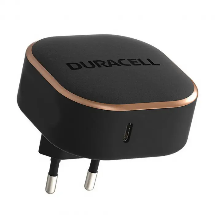 20W PD Şarj Başlığı, 1X USB-C, Siyah