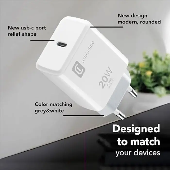 20W USB-C Şarj Adaptörü, 4A, iPhone 8 ve Üstü Uyumlu