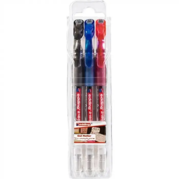 2185 gel roller (standart renk), 3 adet, 0,7 mm