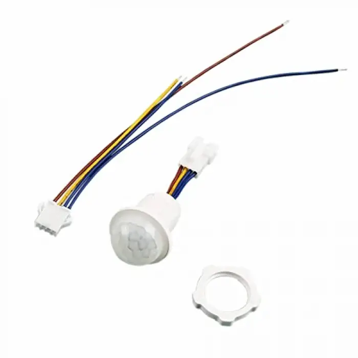220V Pır Hareket Sensörlü 25 cm Kablolu LED Lamba