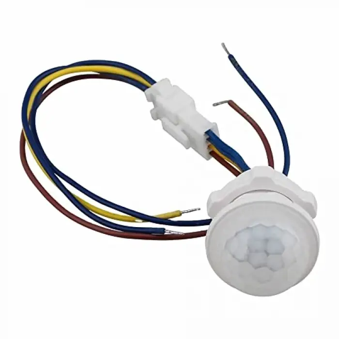 220V Pır Hareket Sensörlü 25 cm Kablolu LED Lamba