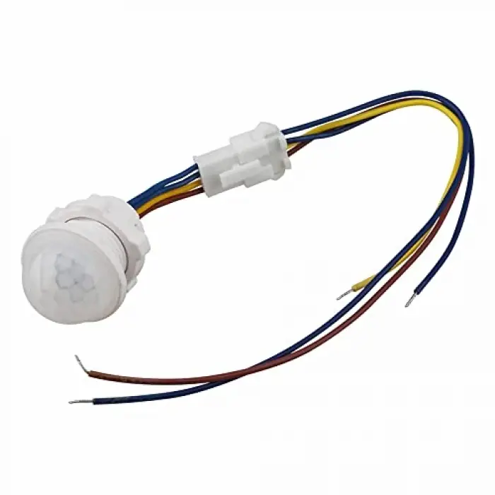 220V Pır Hareket Sensörlü 25 cm Kablolu LED Lamba
