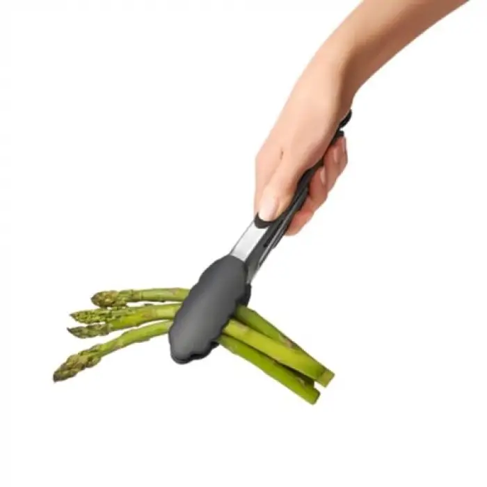 22,5 cm silikon başlıklı mutfak maşası