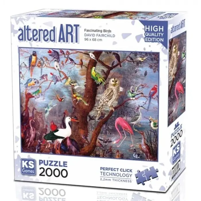 22515 Fascinating Birds 2000 Parça Puzzle -KS Puzzle