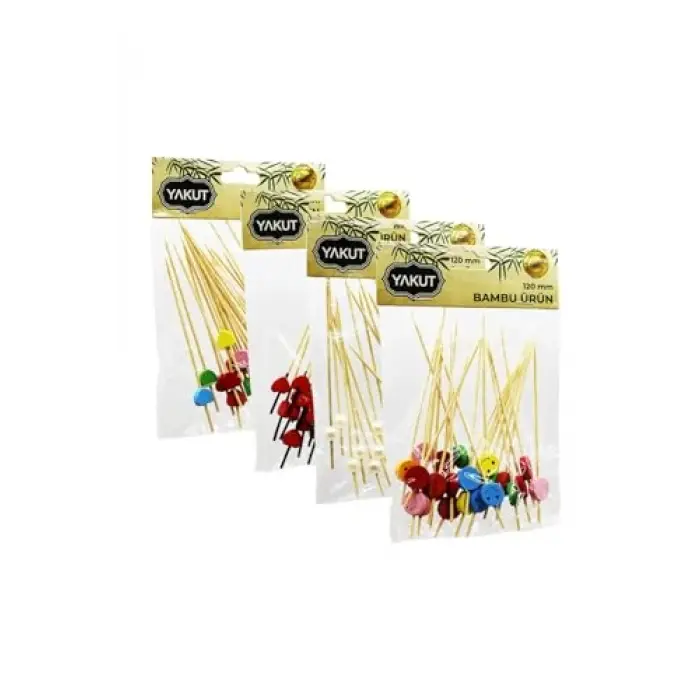 24lü Bambu Kokteyl Kürdan 12 CM