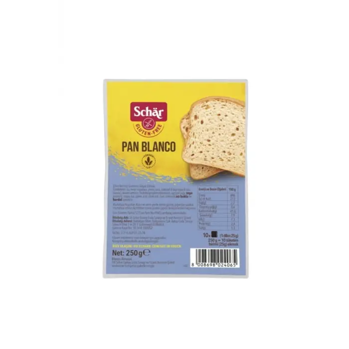 24lü Schar Glutensiz Ekmek 250 g.