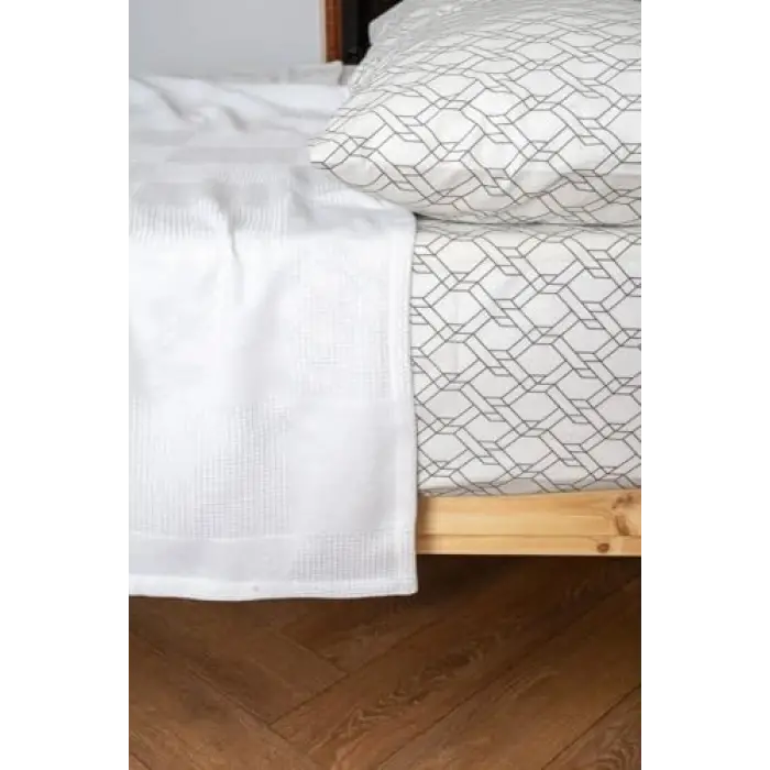 240X220 King Size Battal Boy Pike, Beyaz