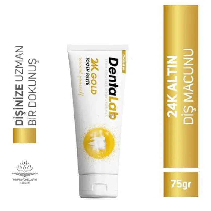 24k Altın Parçacıklar İçeren Diş Macunu 75 G