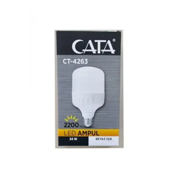 24W Led Ampul 6400K Beyaz E27 Ct-4263B